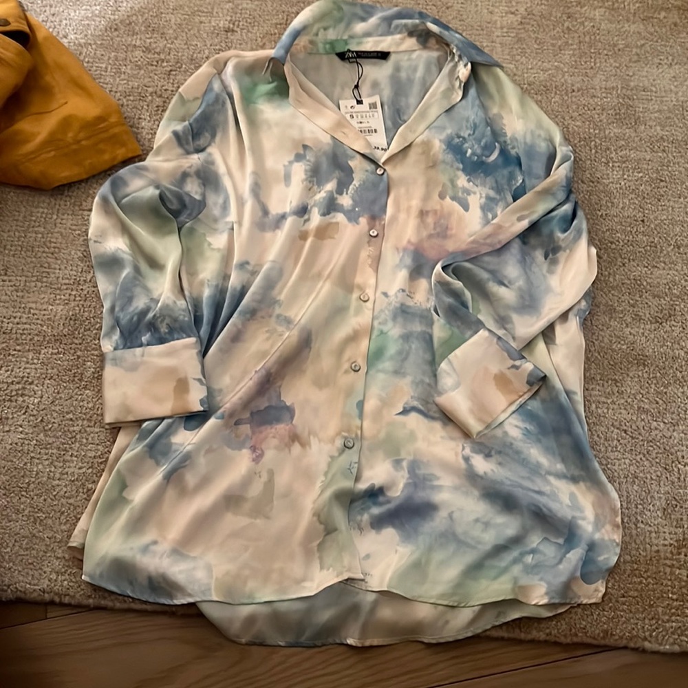 Silky Zara shirt